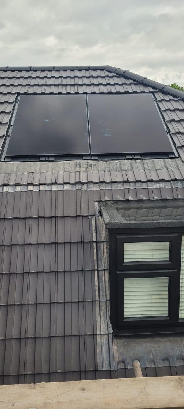 New Roof with In-Roof Solar Array — Bebington — photo 4
