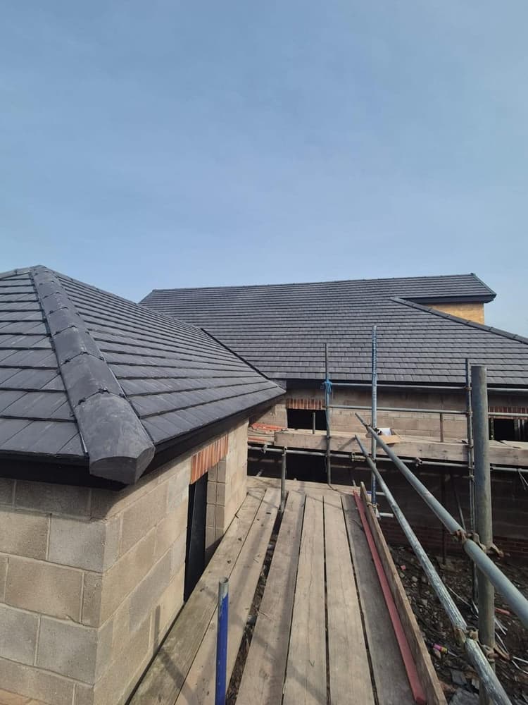 New Build Roof in Marley Ashmore Tiles — Neston — photo 3