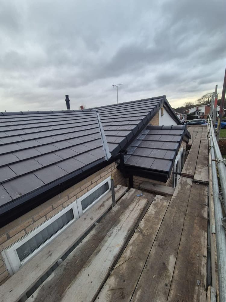 New Roof, Chimney Re-Lead & Guttering — Parkgate — photo 3