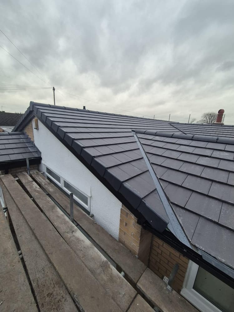 New Roof, Chimney Re-Lead & Guttering — Parkgate — photo 1