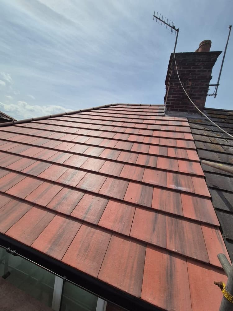 New Roof in Old English Tiles — Prenton — photo 2